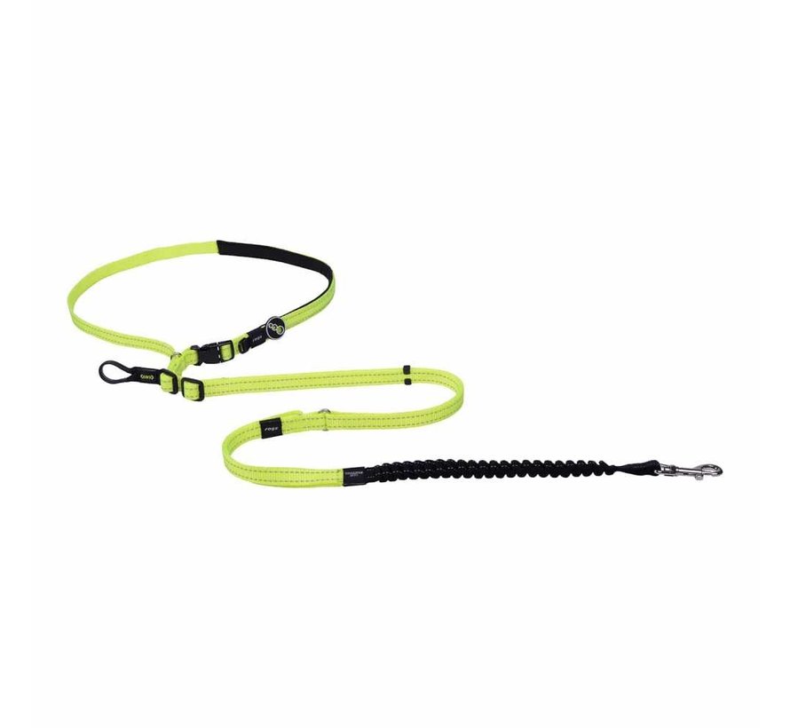 Dog Leash Utility Handsfree Yellow