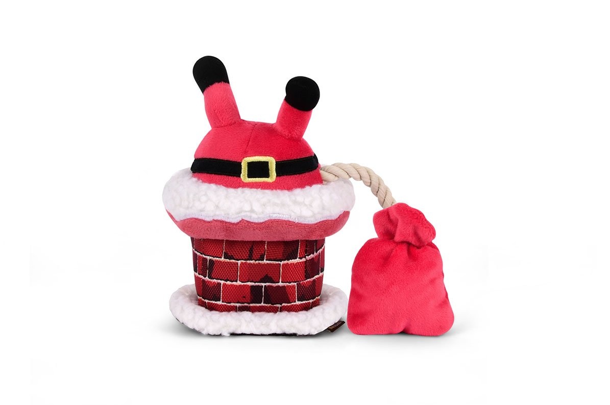 Afbeelding P.L.A.Y. Pet Merry Woofmas - Clumsy Claus door Petsonline