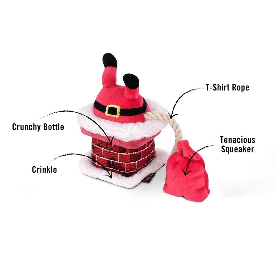 Dog Toy Merry Woofmas - Clumsy Claus