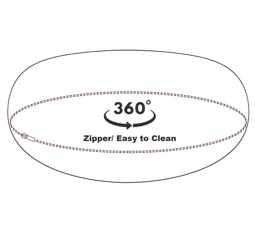 Hondenmand Bagel Bed Blondie