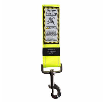 Rogz Safety Car Belt Clip Yellow