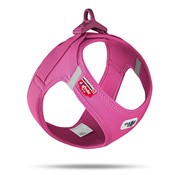 Curli Dog Harness Clasp Vest Harness Fuchsia