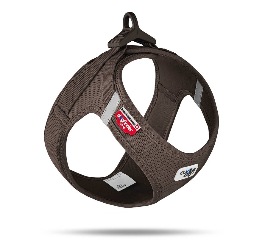 Dog Harness Clasp Vest Harness Brown
