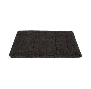 District70 Sherpa Crate Cushion Dark Grey