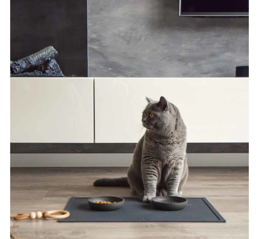 Feeding Mat Serve Dark Grey