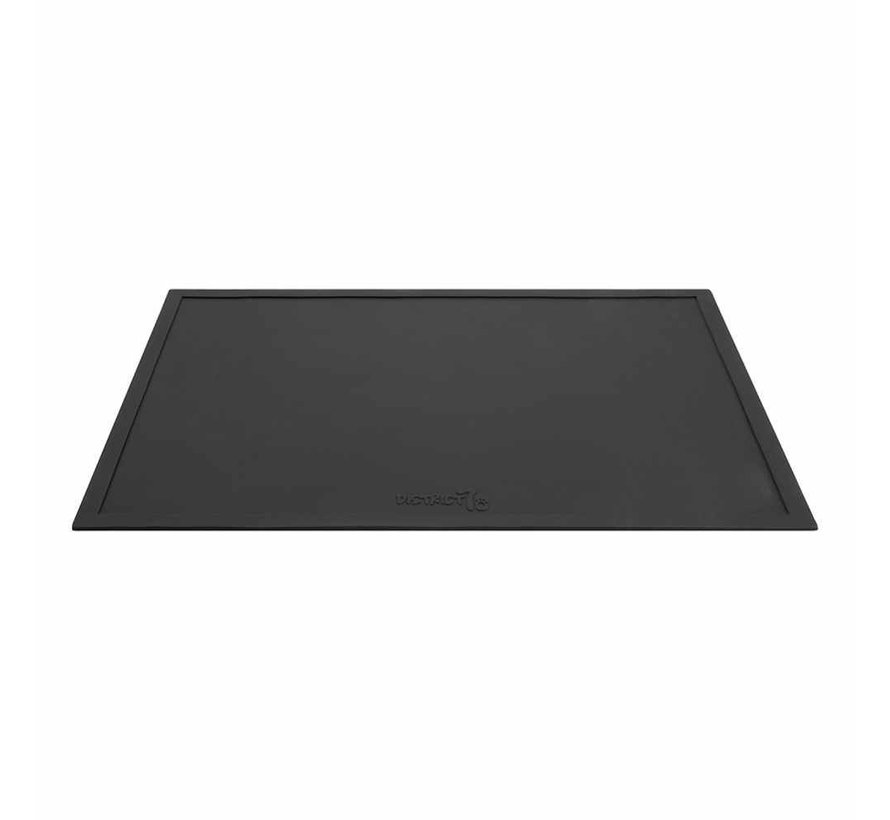 Voerbakmat Serve Donkergrijs