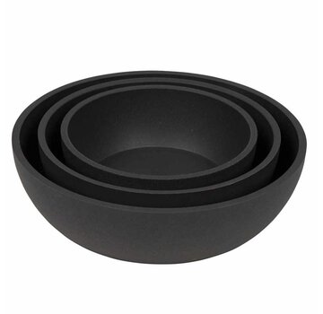 District70 BAMBOO Dog Food Bowl Dark Grey