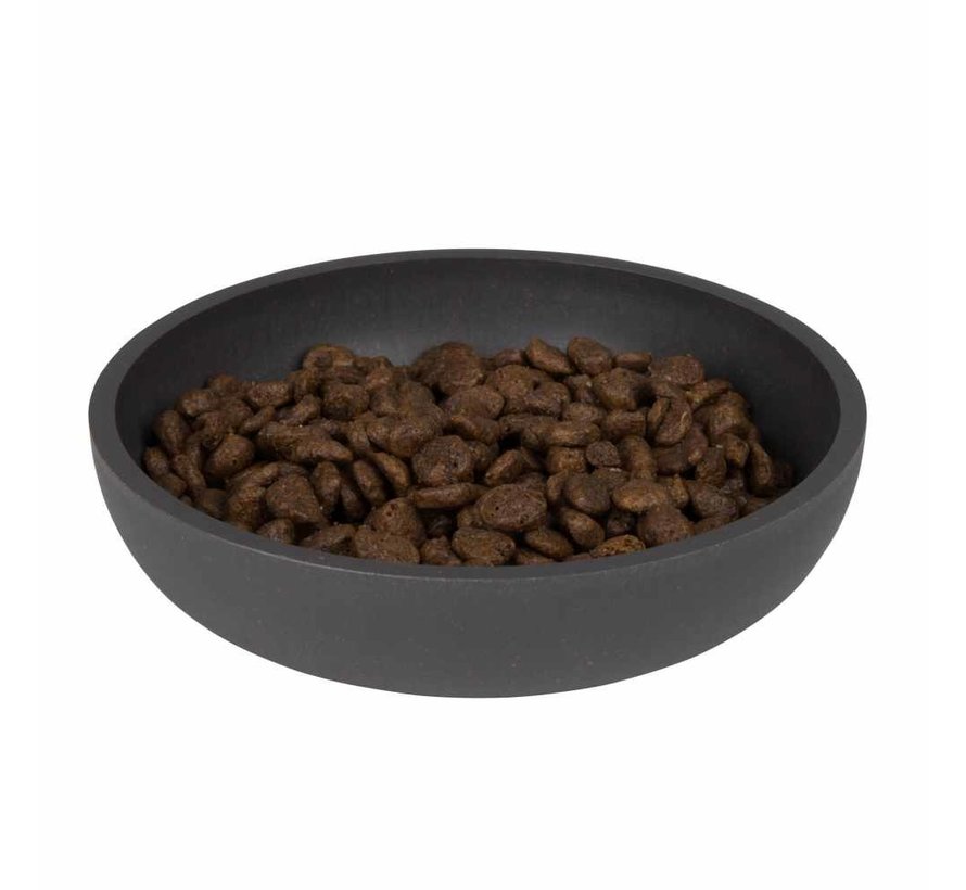 BAMBOO Cat Bowl Dark Grey