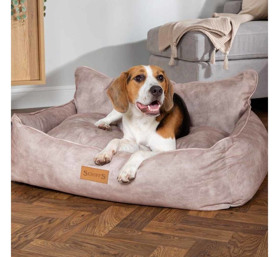 Dog Bed Kensington Box Bed Beige