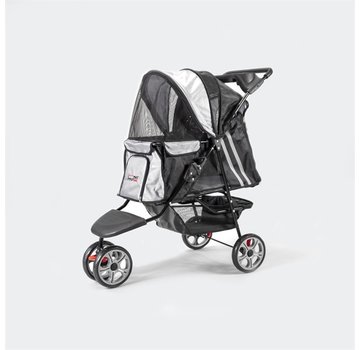 Innopet Hondenbuggy All Terrain Black-Silver