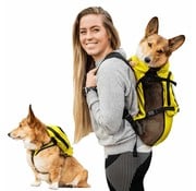 K9 Sport Sack Hondendraagtas Rugzak Walk On  Geel