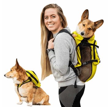 K9 Sport Sack Multifunctional Dog Backpack Walk On Yellow