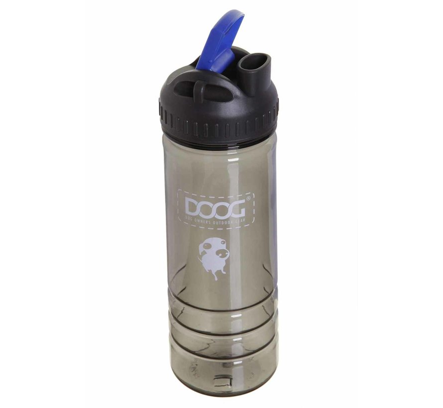 Dog Water Bottle Blue 3-in-1