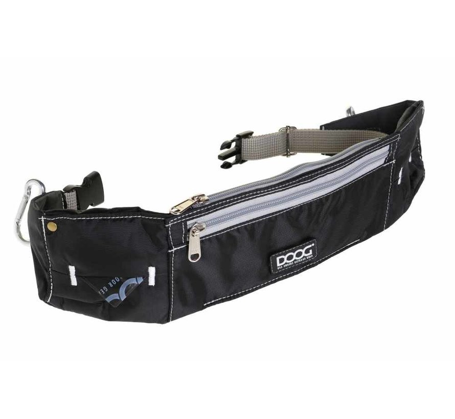 Hondentrainingszakje Walkie Belt Zwart – Professioneel Heupmodel