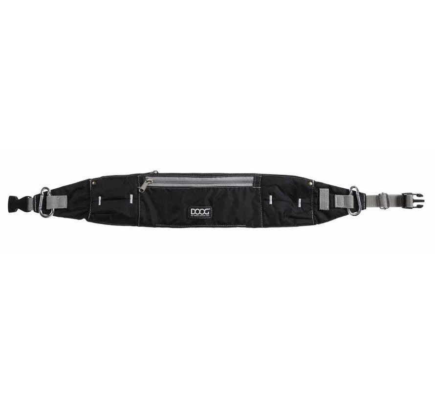 Hondentrainingszakje Walkie Belt Zwart – Professioneel Heupmodel