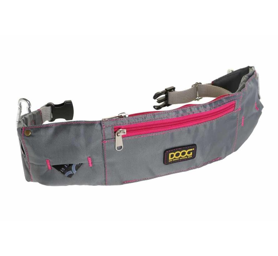 Hondentrainingszakje Walkie Belt Grijs – Modern Heupmodel