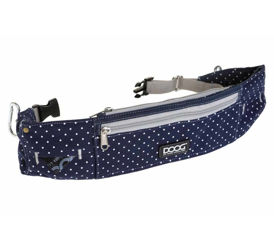 Hondentrainingszakje Walkie Belt Stella – Blauw Design Heupmodel