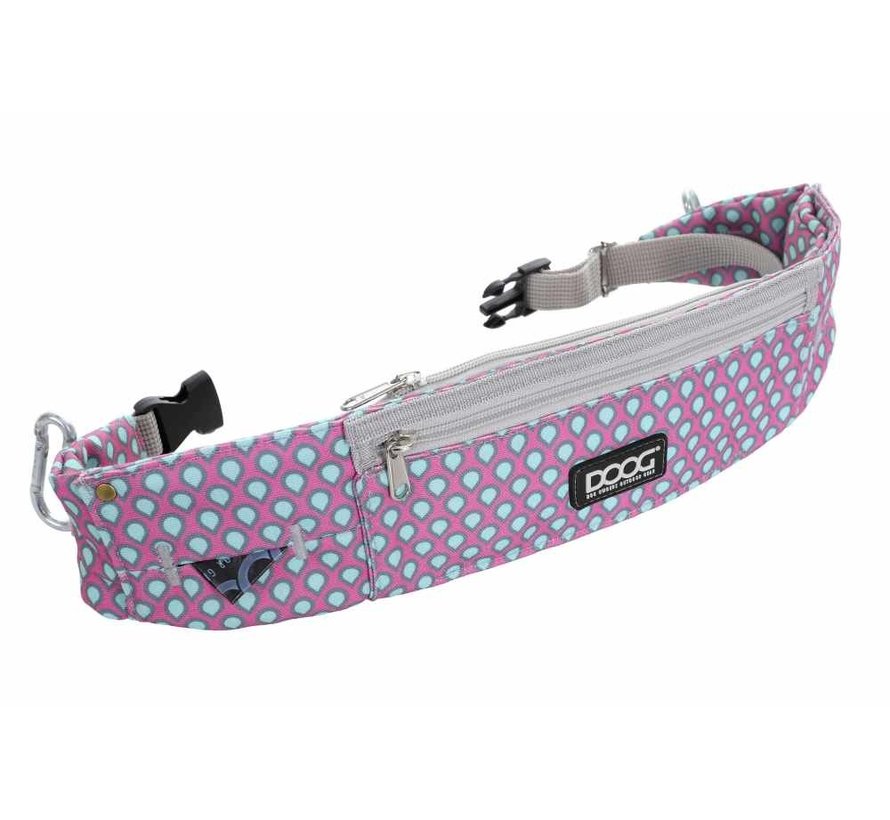 Hondentrainingszakje Walkie Belt Luna – Roze Design Heupmodel