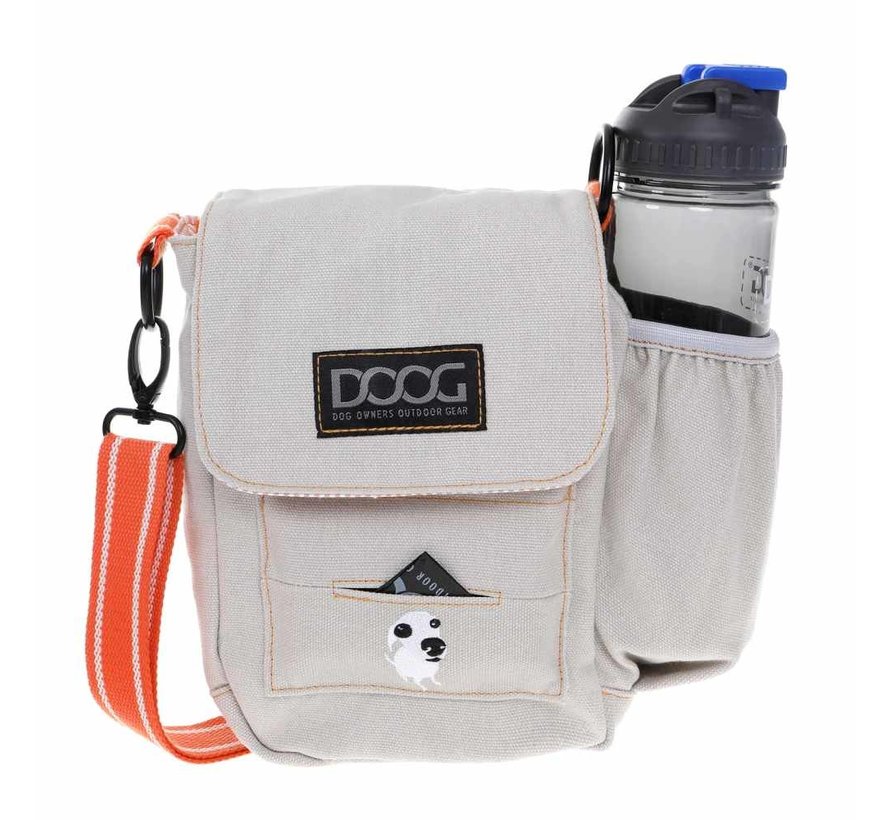 Hondenuitlaattas Crossbody – Walkie Bag Grijs