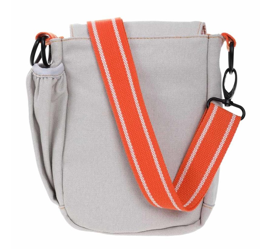 Hondenuitlaattas Crossbody – Walkie Bag Grijs
