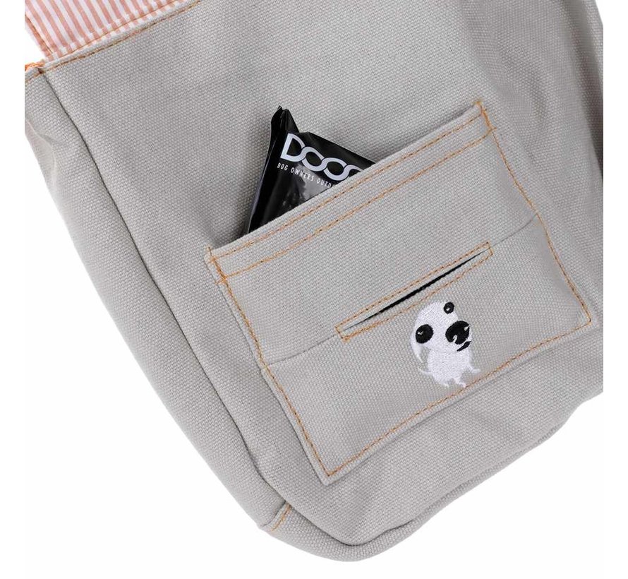 Crossbody Dog Walking Bag – Walkie Bag Grey