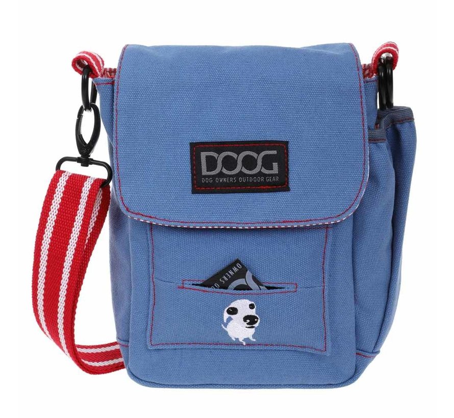 Crossbody Dog Walking Bag – Walkie Bag Blue