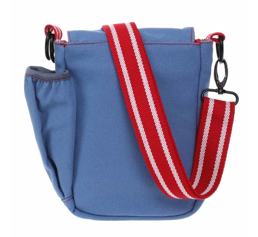 Crossbody Dog Walking Bag – Walkie Bag Blue