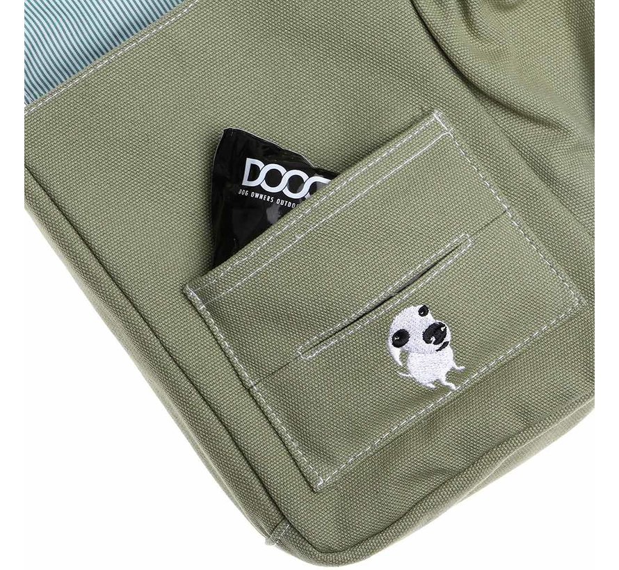 Crossbody Dog Walking Bag – Walkie Bag Green