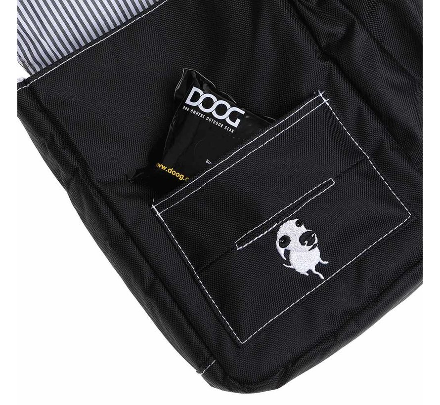 Hondenuitlaattas Crossbody – Walkie Bag Zwart