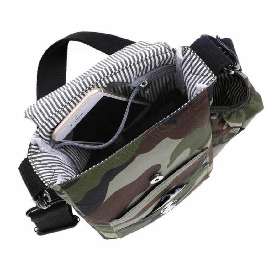 Cross Body Bag Walkie Bag Camouflage