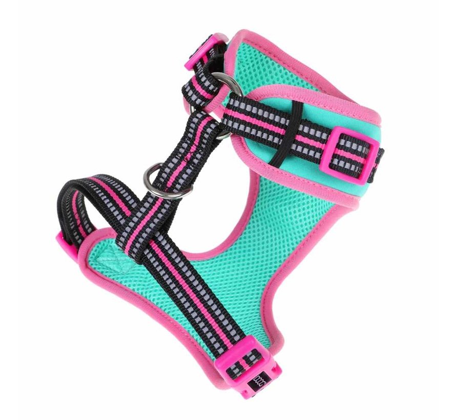 Dog Harness Neon Rin Tin Tin