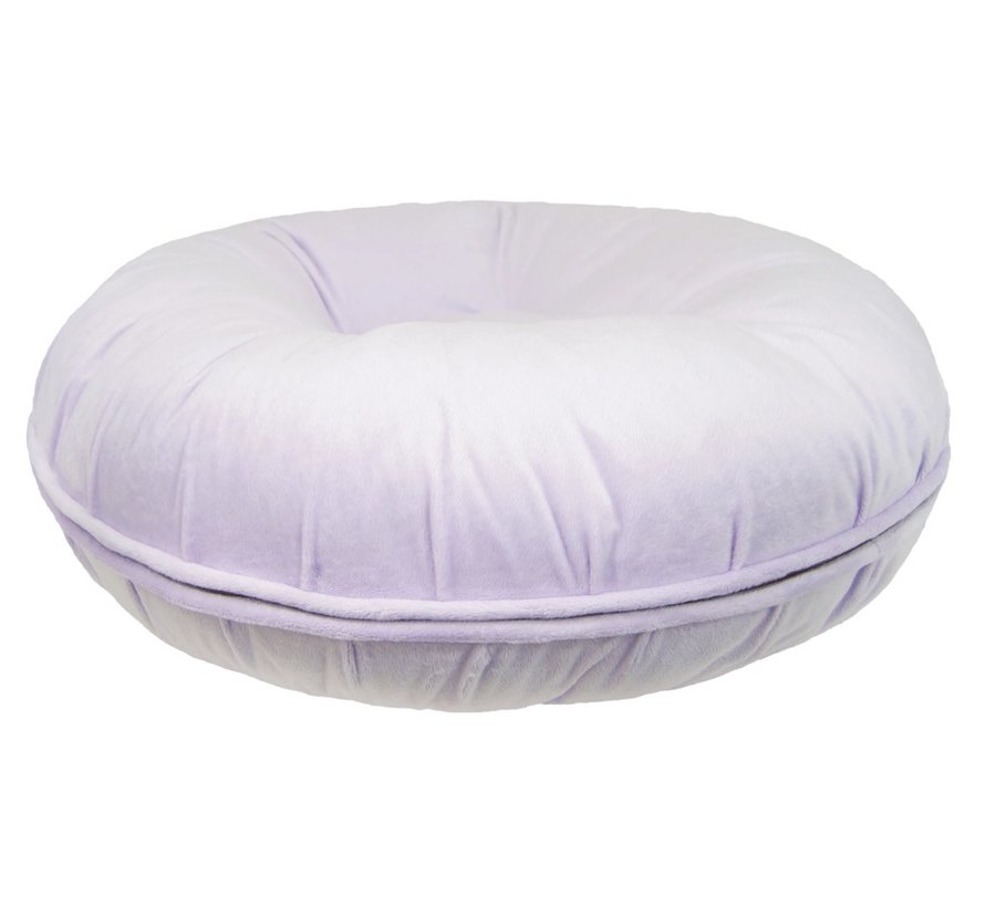 Dog Bed Bagel Lilac