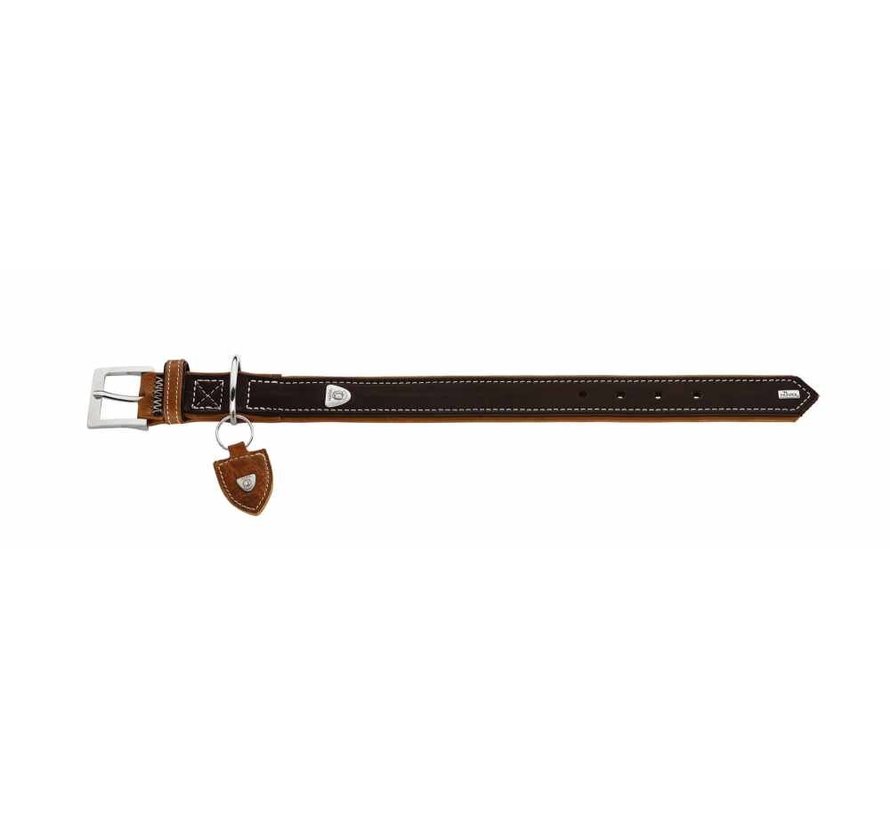 Dog Collar Tara Brown/Cognac