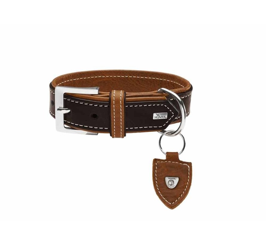 Dog Collar Tara Brown/Cognac