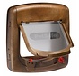 Staywell magnetic cat flap woodgrain