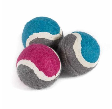 Ancol Dog Toy Mini Tennis Balls Set