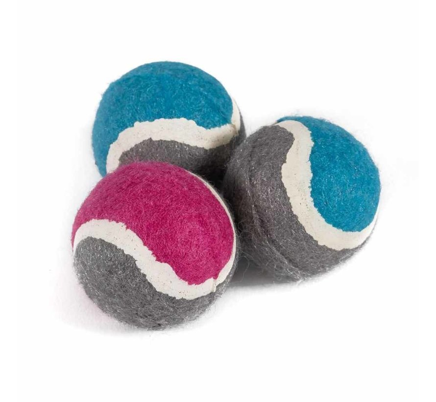 Dog Toy Mini Tennis Balls Set