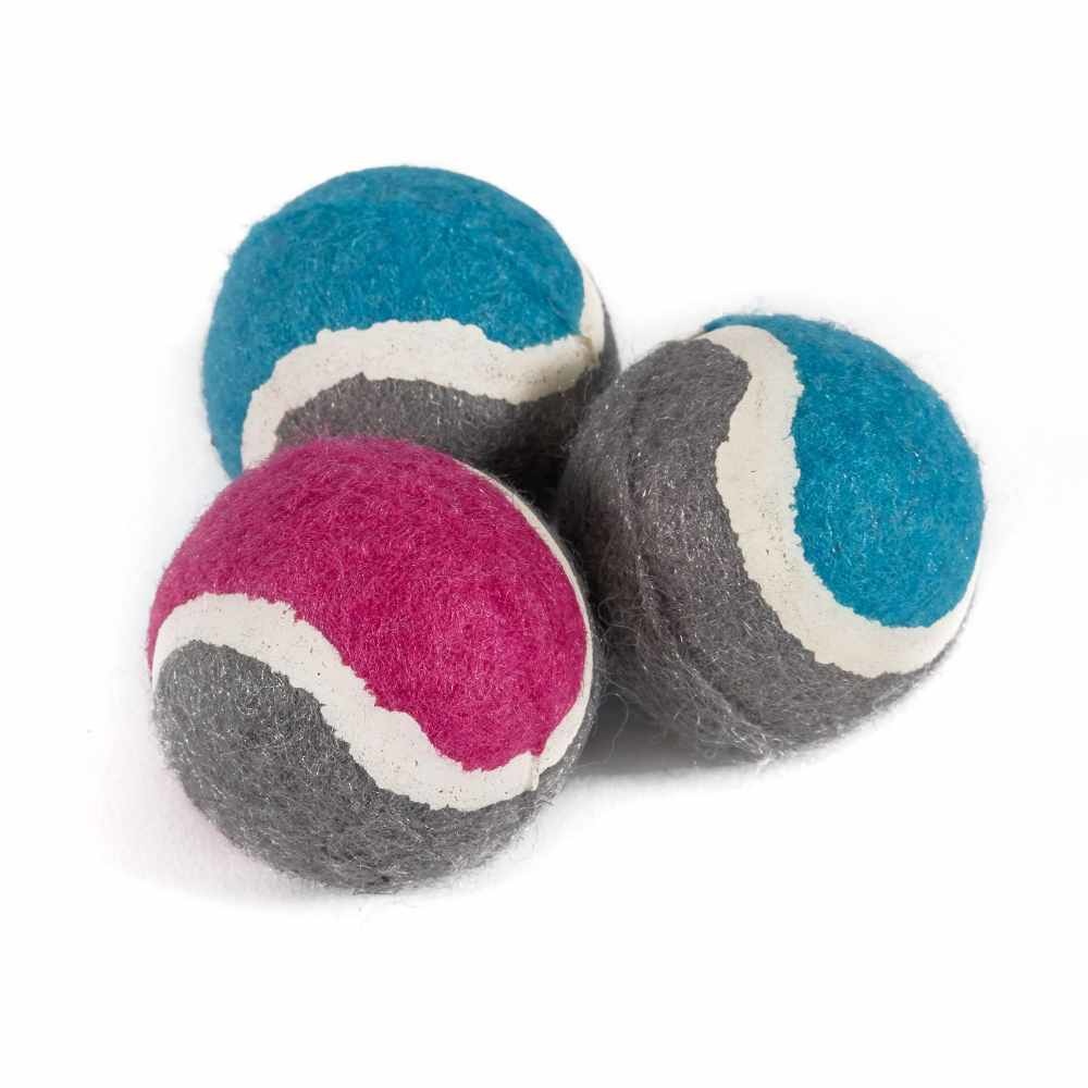 Hondenspeelgoed Mini Tennisballen Set