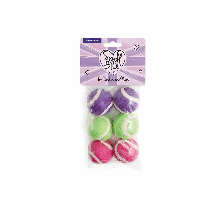 Dog Toy Mini Tennis Balls Set