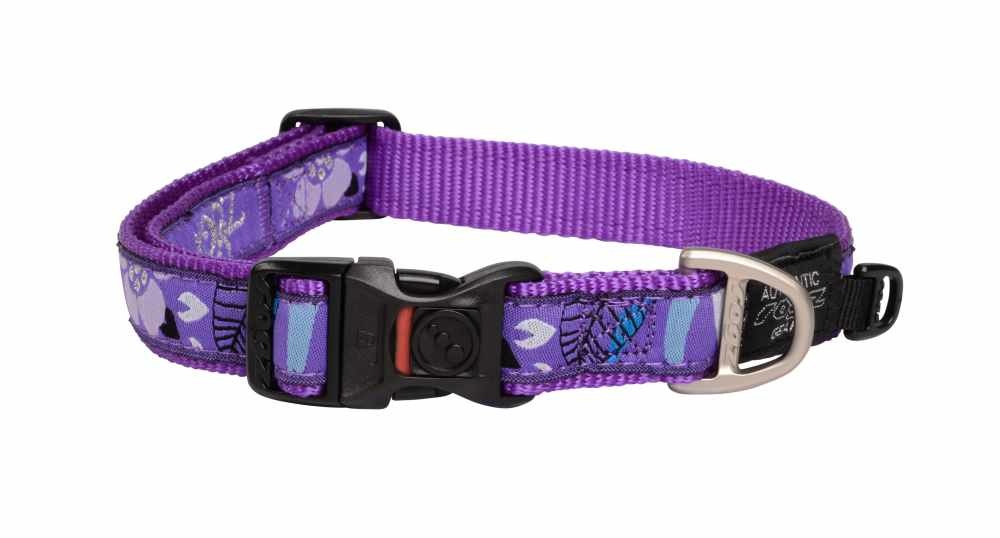 Afbeelding Hondenhalsband Purple Forest door Petsonline