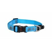 Rogz Dog Collar Turquoise Paws