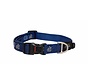 Dog Collar Fancy Dress Navy Paw