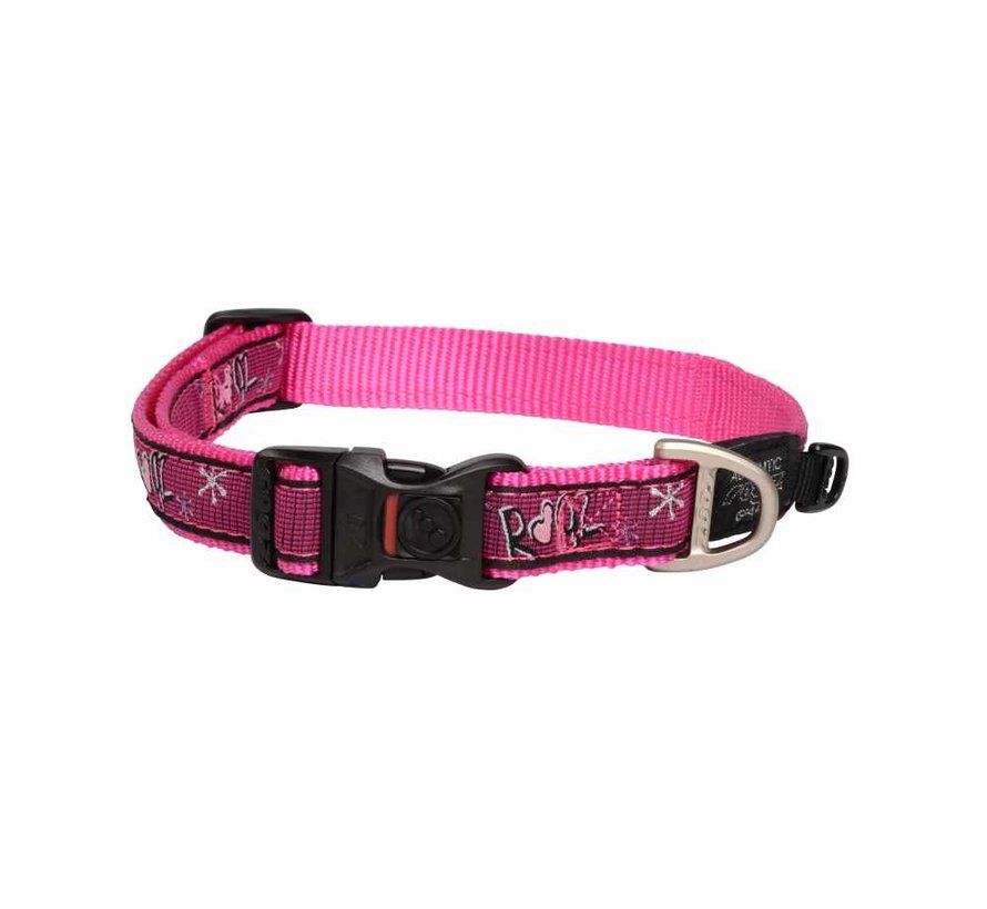 Dog Collar Pink Love