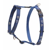 Rogz Dog Harness Navy Paw