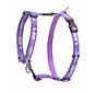 Dog Harness Purple Forest