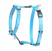 Rogz Dog Harness Turquoise Paws