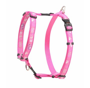 Rogz Dog Harness Pink Paw