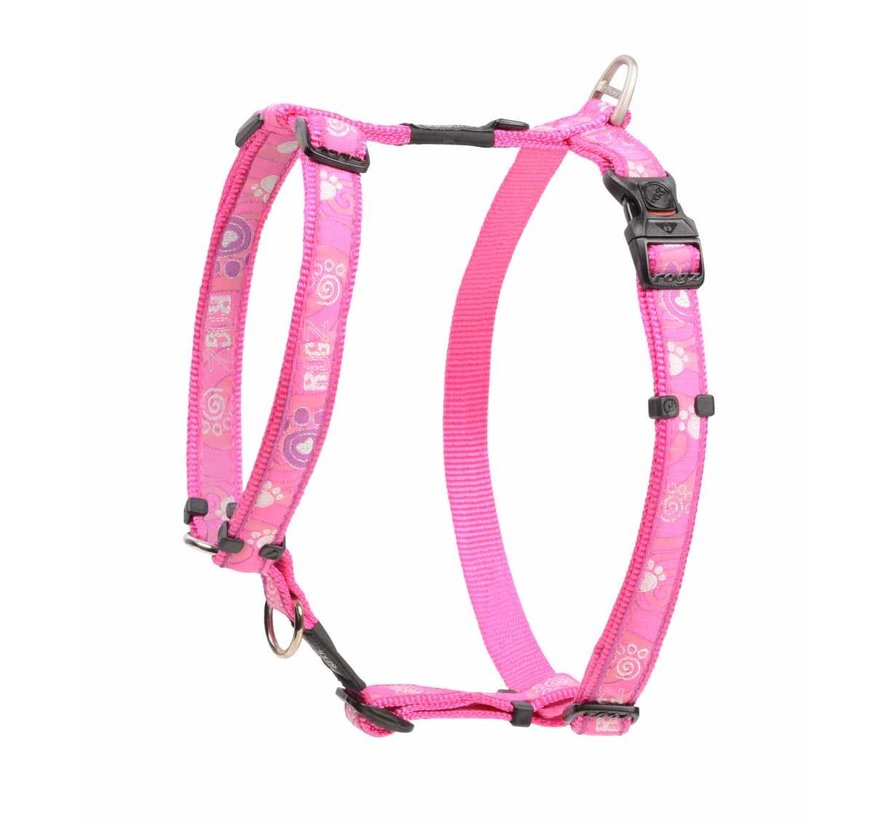 Dog Harness Pink Paw