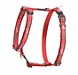 Dog Harness Red Bone