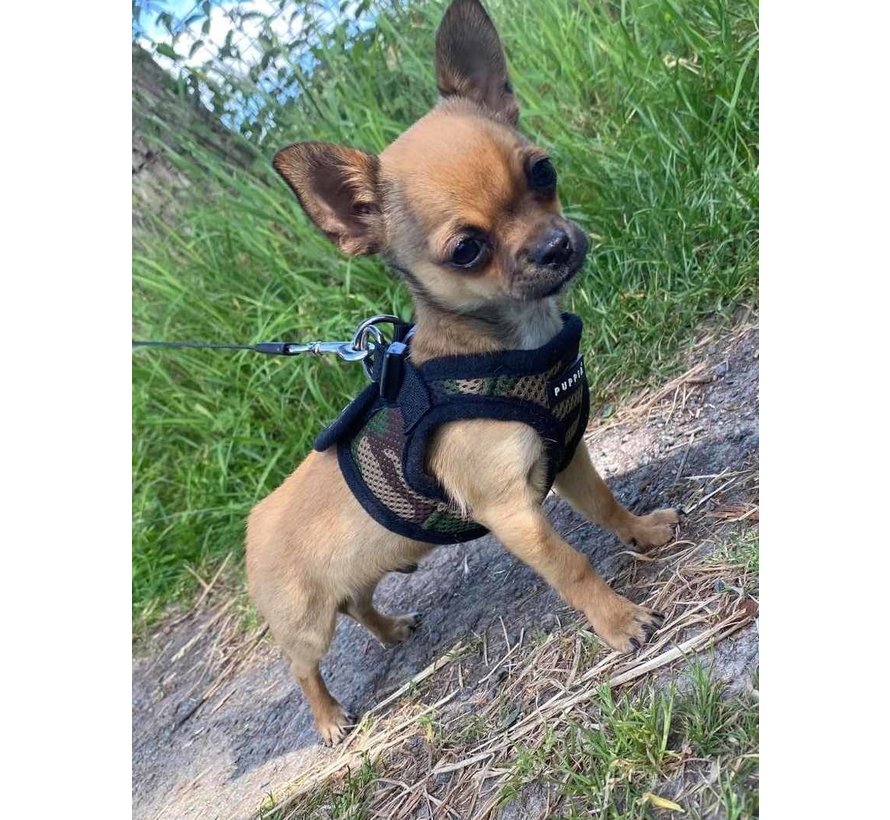 Hondentuig Soft Vest Harness Camouflage